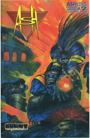 Ash: The Fire Within 2A published by Event with cover art by Tenuto