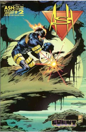 Ash: The Fire Within 2 published by Event with cover art by Joe Quesada