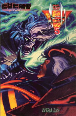 Ash 5 published by Event with cover art by Greg Hildebrandt, Tim Hildebrandt, and Joe Quesada