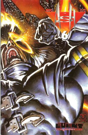 Ash 6 published by Event with cover art by Mark Texeira
