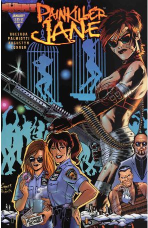 Painkiller Jane 0 published by Event with cover art by Amanda Conner