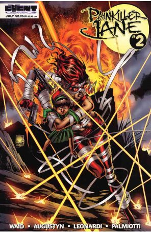 Painkiller Jane 2A published by Event with cover art by Joe Quesada
