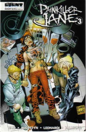 Painkiller Jane 3A published by Event with cover art by Rick Leonardi