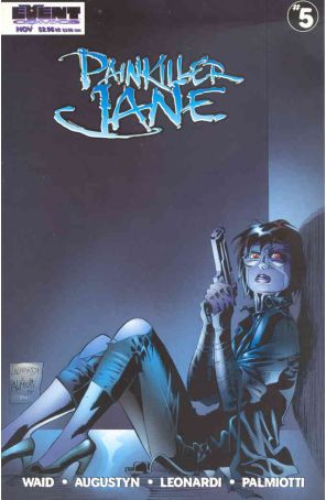 Painkiller Jane 5A published by Event with cover art by Rick Leonardi