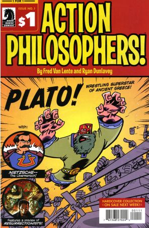 Action Philosophers 1 (3rd) published by Dark Horse with cover art by Ryan Dunlavey