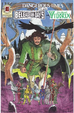 Dangerous Times 1 (2nd) published by Evolution with cover art by Michael W. Kaluta