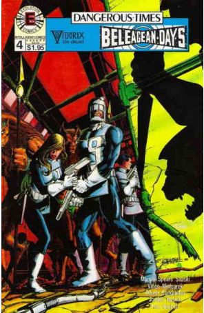 Dangerous Times 4 published by Evolution with cover art by George Pérez