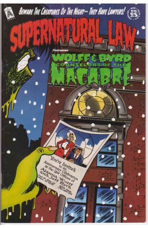 Supernatural Law 25 published by Exhibit A with cover art by Batton Lash