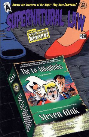 Supernatural Law 36 published by Exhibit A with cover art by Batton Lash