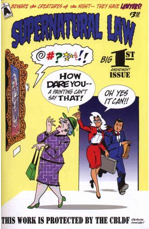 Supernatural Law 41 published by Exhibit A with cover art by Batton Lash