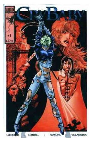 Crybaby 1 published by Exiled with cover art by Greg Larocque