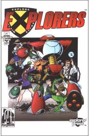Explorers 1 published by Explorer with cover art by Bill Nevill