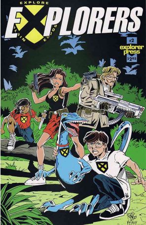 Explorers 2 published by Explorer with cover art by Mike Wieringo