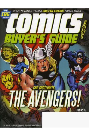 Comics Buyer's Guide 1690 published by F&W