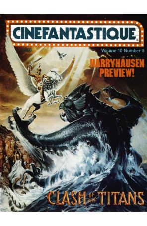 Cinefantastique (vol. 10) 3 published by FSC with cover art by Dan Gouzee
