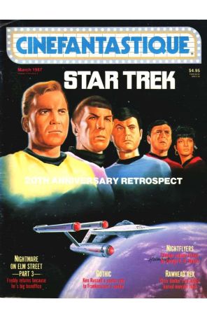 Cinefantastique (vol. 17) 2 published by FSC with cover art by Gale Heimbach