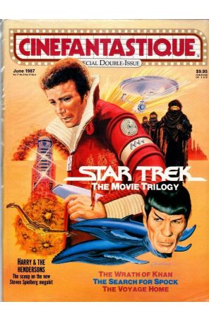 Cinefantastique (vol. 17) 3 published by FSC with cover art by Gale Heimbach