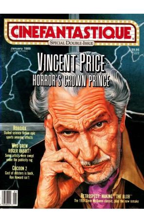 Cinefantastique (vol. 19) 1 published by FSC with cover art by Roger Stine