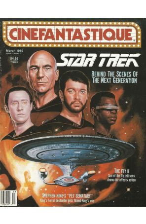 Cinefantastique (vol. 19) 3 published by FSC with cover art by Roger Stine