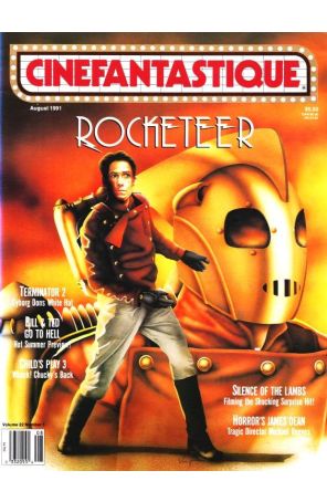 Cinefantastique (vol. 22) 1 published by FSC with cover art by David Voigt
