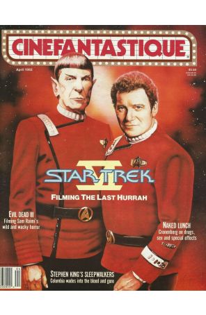 Cinefantastique (vol. 22) 5 published by FSC with cover art by David Voigt