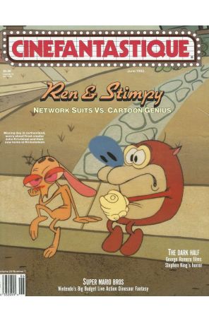 Cinefantastique (vol. 24) 1 published by FSC with cover art by John Kricfalusi