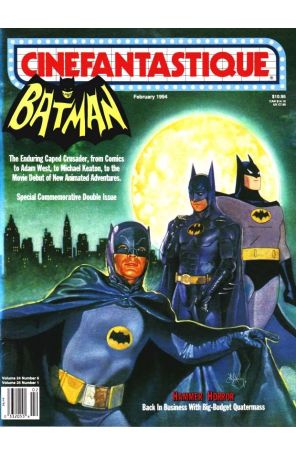 Cinefantastique (vol. 25) 1 published by FSC with cover art by John Hanley