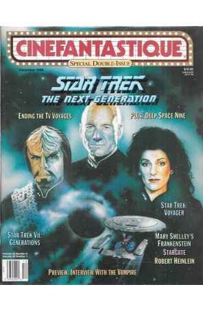 Cinefantastique (vol. 26) 1 published by FSC with cover art by David Voigt