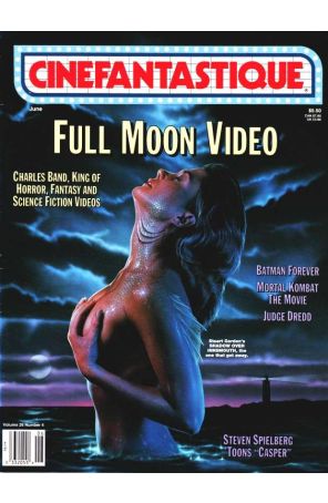 Cinefantastique (vol. 26) 4 published by FSC with cover art by Lee McCloud