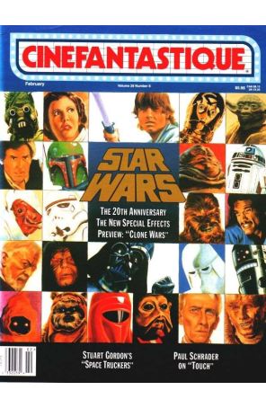 Cinefantastique (vol. 28) 8 published by FSC with cover art by Gale Heimbach
