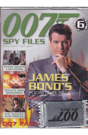 007 Spy Files 6 (with card) published by Fabbri