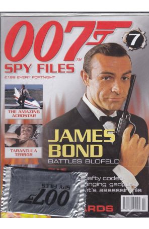 007 Spy Files 7 (with card) published by Fabbri