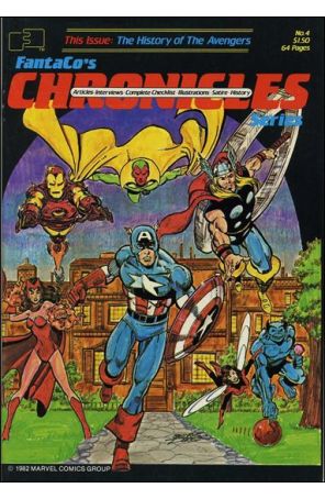 Fantaco's Chronicles Series 4 published by FantaCo with cover art by George Pérez