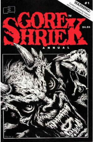 Gore Shriek Annual 1 published by FantaCo