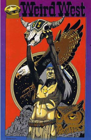 Weird West 1 published by FantaCo with cover art by Tom Simonton