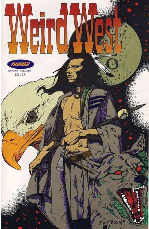 Weird West 3 published by FantaCo with cover art by Tom Simonton