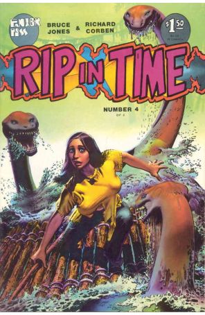 Rip in Time 4 published by Fantagor with cover art by Richard Corben
