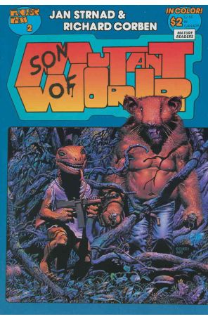 Son of Mutant World 2 published by Fantagor with cover art by Richard Corben