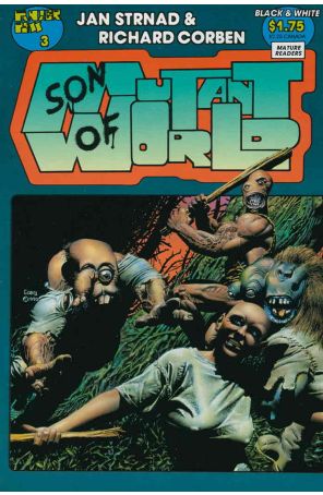 Son of Mutant World 3 published by Fantagor with cover art by Richard Corben
