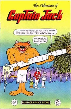 The Adventures of Captain Jack 4 published by Fantagraphics