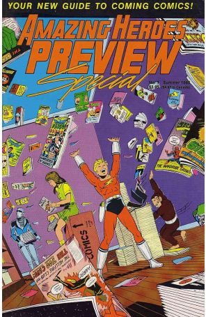 Amazing Heroes Preview Special 1 published by Fantagraphics