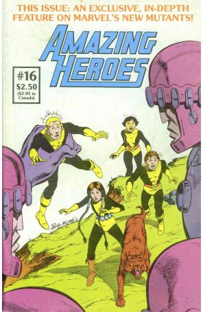 Amazing Heroes 16 published by Redbeard