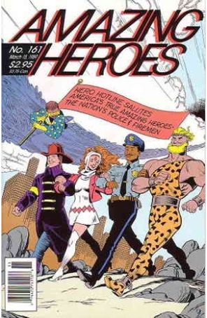 Amazing Heroes 161 published by Fantagraphics