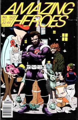 Amazing Heroes 162 published by Fantagraphics