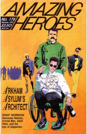 Amazing Heroes 176 published by Fantagraphics