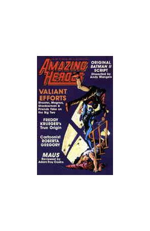 Amazing Heroes 199 published by Fantagraphics