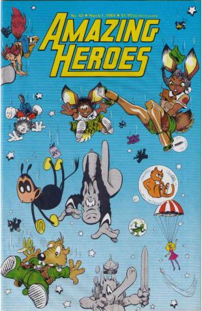 Amazing Heroes 42 published by Redbeard