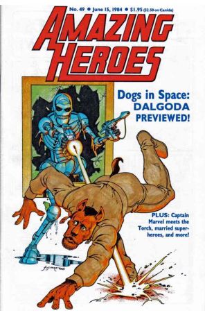 Amazing Heroes 49 published by Redbeard