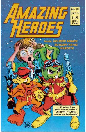 Amazing Heroes 51 published by Redbeard