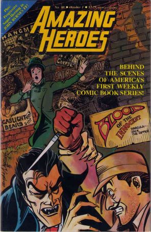 Amazing Heroes 80 published by Fantagraphics